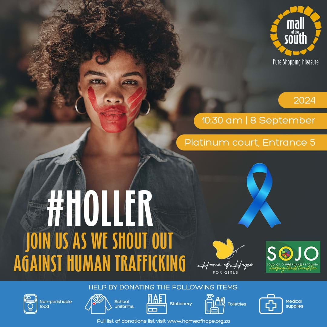 #Holler Against Human Trafficking