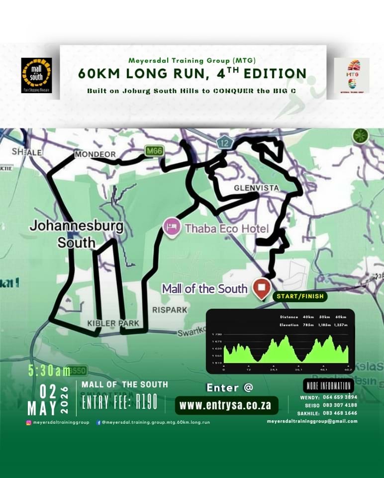 Meyersdal Training Group and Mall of the South Marathon