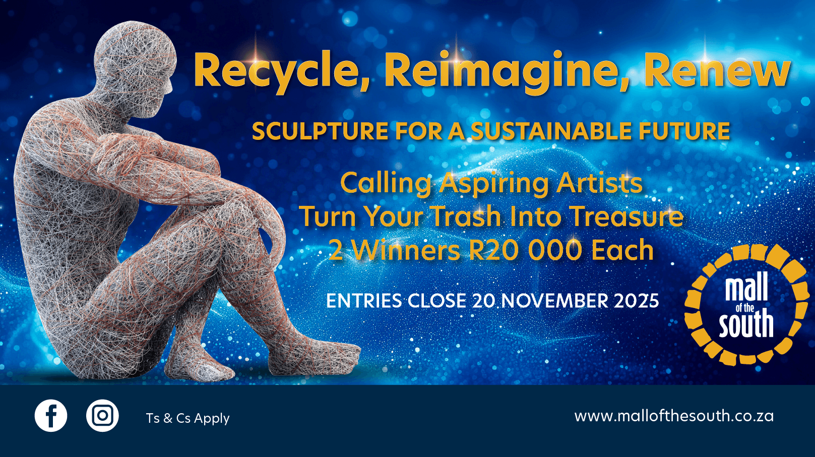 Win a share of R 40 000 in the Waste to Art Competition