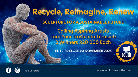 Win a share of R 40 000 in the Waste to Art Competition
