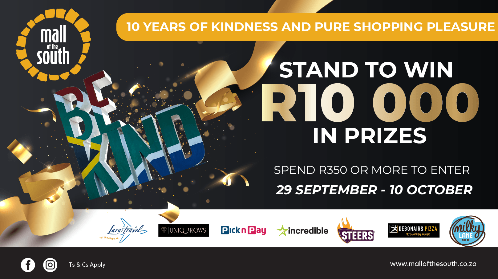 Celebrate With Mall of the South & WIN Big!