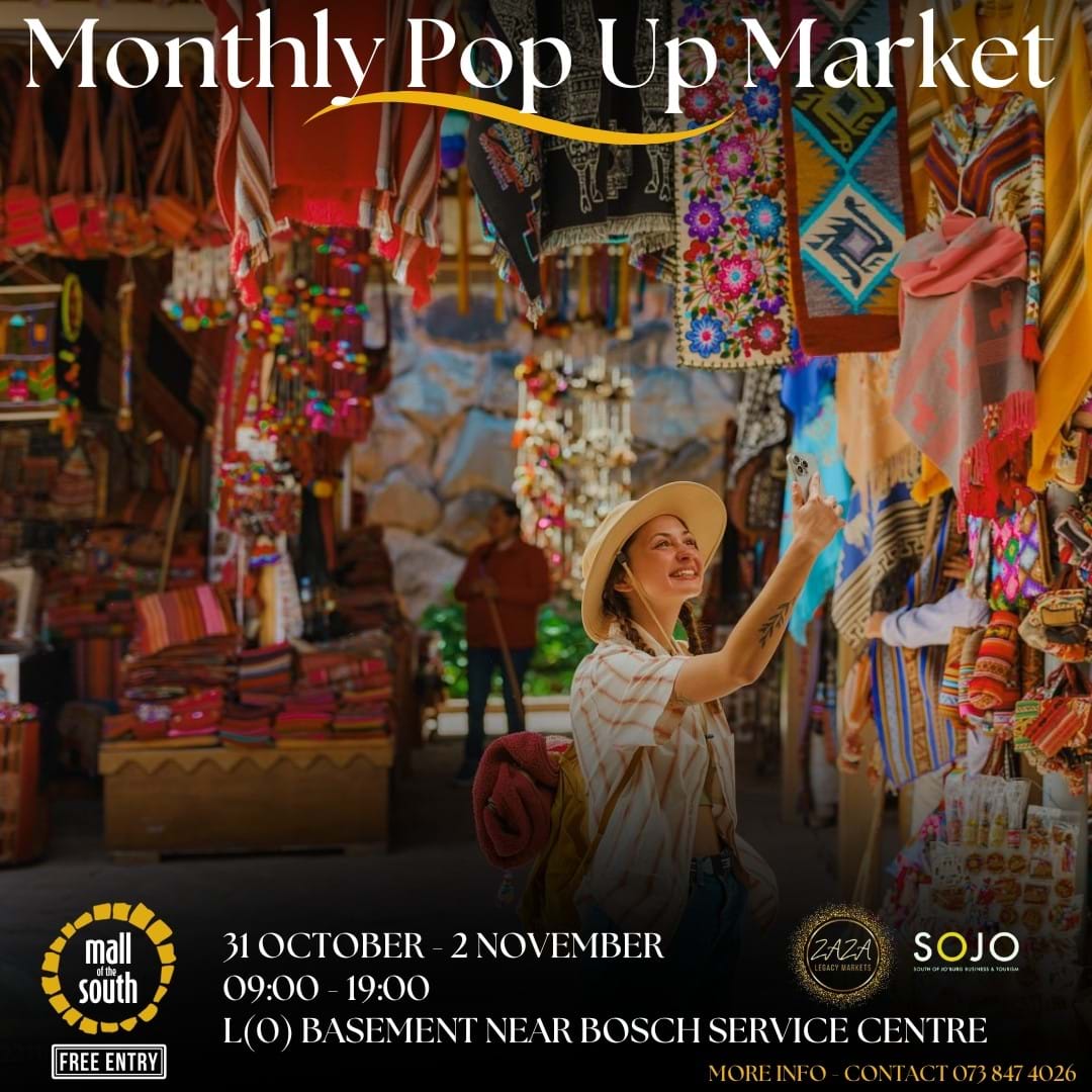 Monthly Pop Up Market